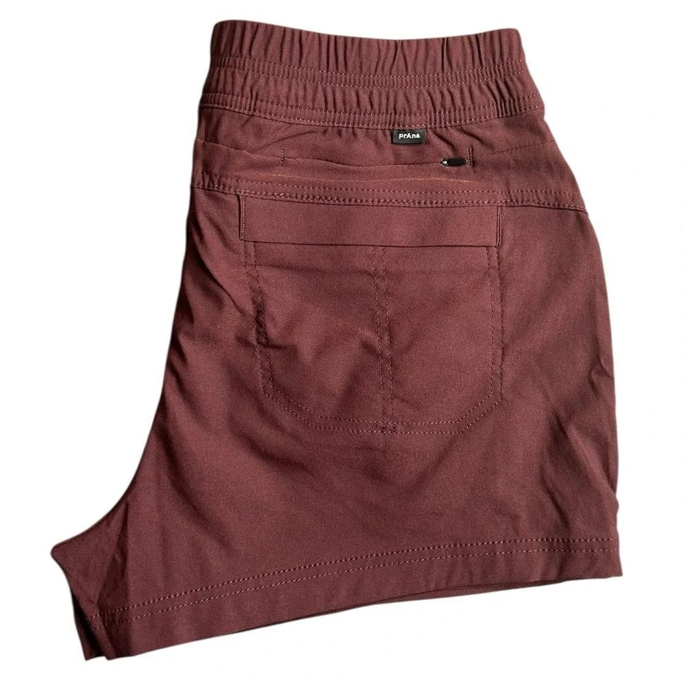 New Prana‎ Women’s Halle E-Waist Short II Size 14 inseam 3”